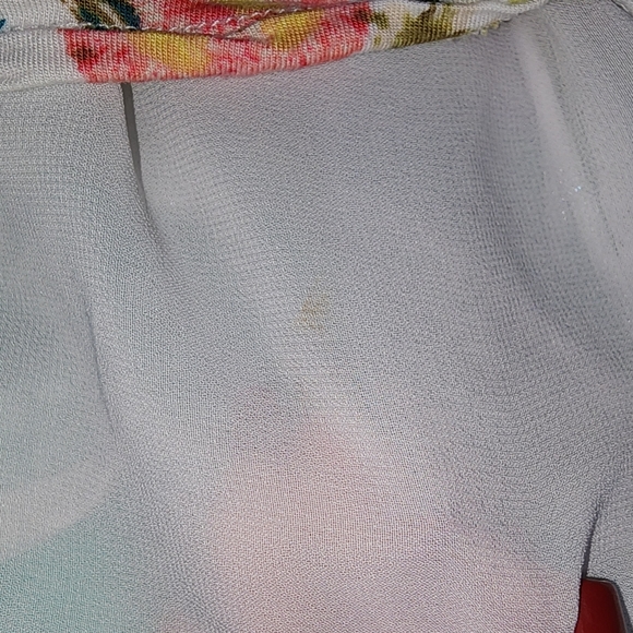 Flowy floral midriff cami - M - Picture 4 of 4